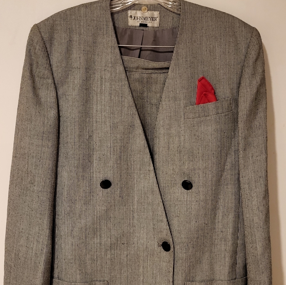 John Meyer of Norwich Vintage 2 Pc Women's Suit Size 8 EUC